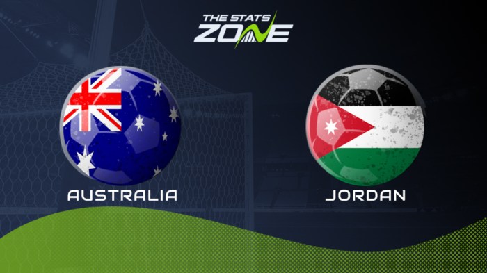 Prediksi Australia vs Yordania