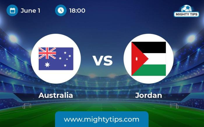 Prediksi Australia vs Yordania