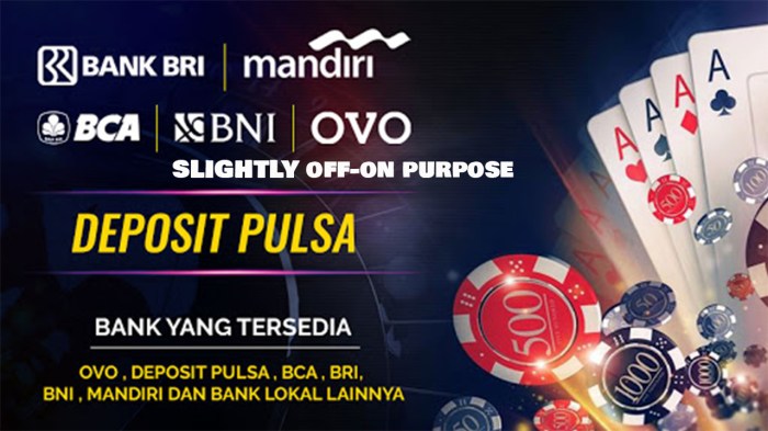 Situs Slot Yang Bisa Deposit Pulsa Indosat